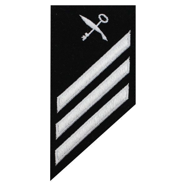Navy E-3 Combo Rate: Retail Services Specialist on blue serge - Hooyah Woodworks LLC