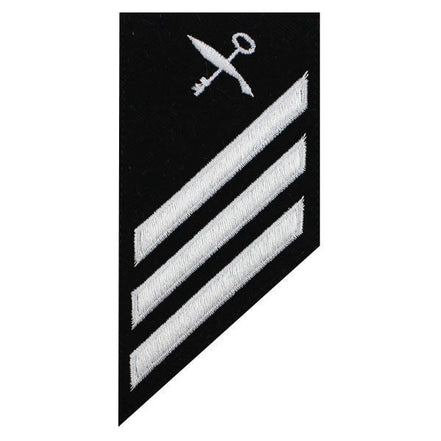 Navy E-3 Combo Rate: Retail Services Specialist on blue serge - Hooyah Woodworks LLC