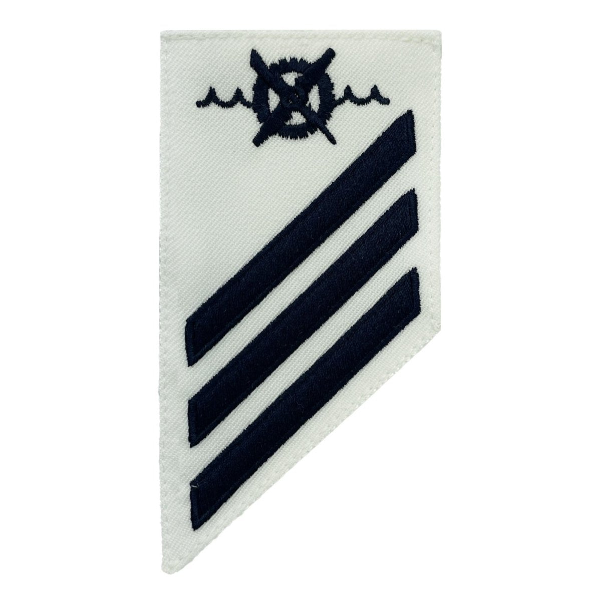 Navy E-3 Combo Rate: RW Robotics Warfare Specialist on white CNT - Hooyah Woodworks LLC