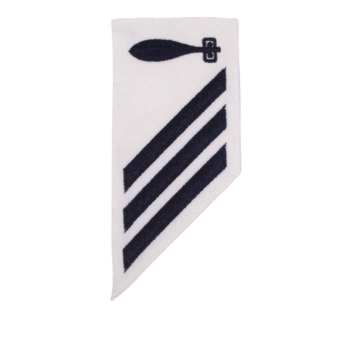 Navy E-3 Combo Rate: Torpedoman on White CNT - Hooyah Woodworks LLC