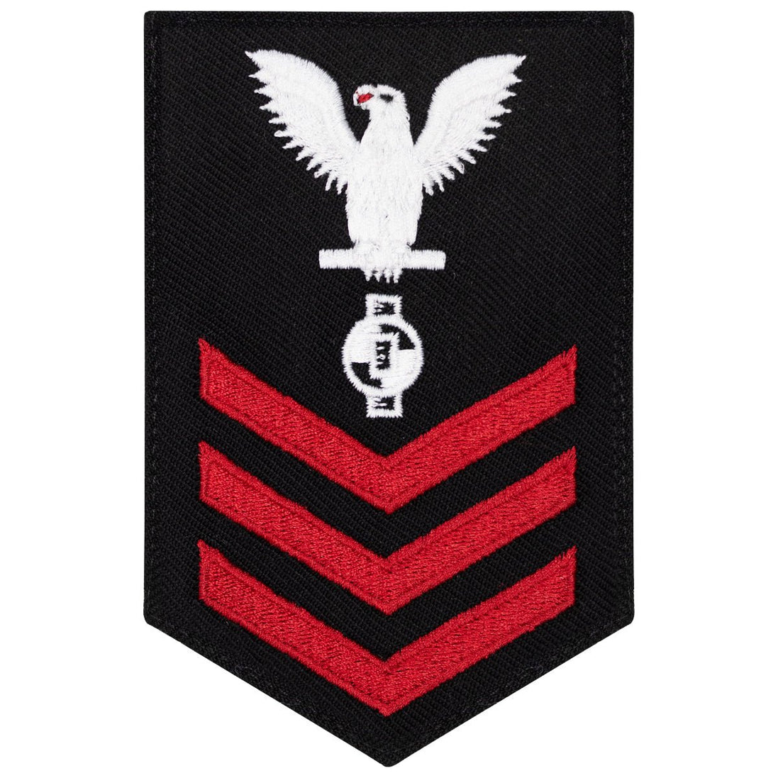 Navy E6 FEMALE Rating Badge: Engineering Aide - New Serge for Jumper - Hooyah Woodworks LLC