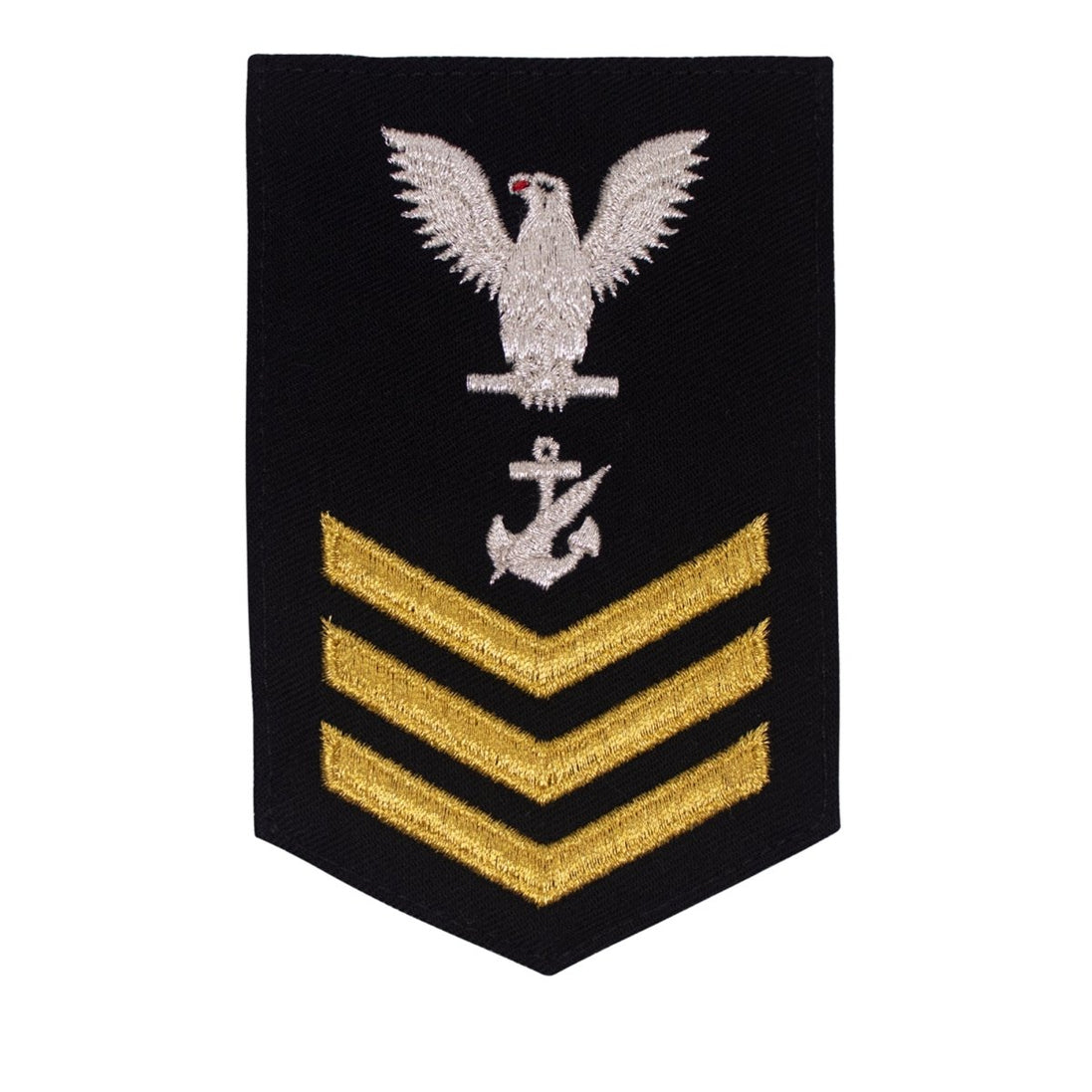 Navy E6 FEMALE Rating Badge: Navy Counselor - New Serge for Jumper - Hooyah Woodworks LLC