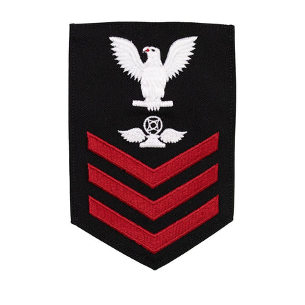 Navy E6 MALE Rating Badge: Air Traffic Control - blue - Hooyah Woodworks LLC