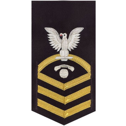 Navy E7 MALE Rating Badge: Interior Communications Electrician - vanchief - Hooyah Woodworks LLC