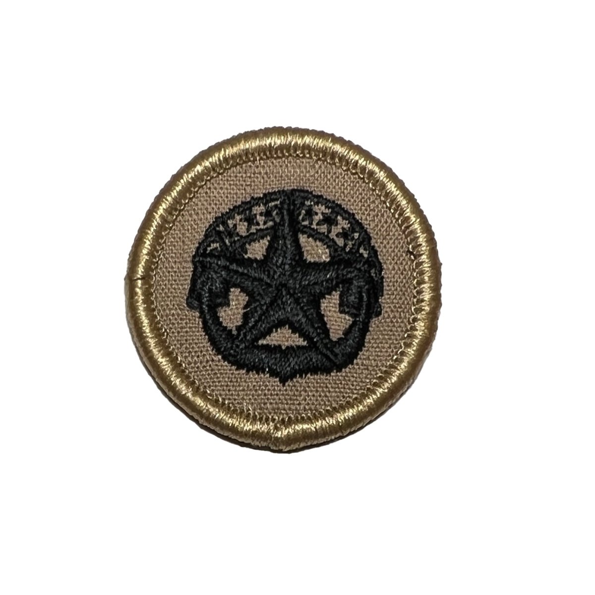 Navy Khaki 2 Piece Organizational Clothing (2 POC) Badge: Command At Sea - Hooyah Woodworks LLC