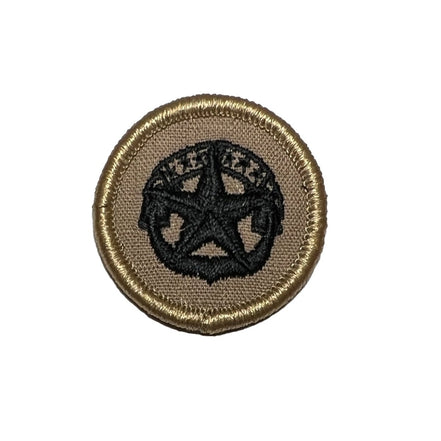 Navy Khaki 2 Piece Organizational Clothing (2 POC) Badge: Command At Sea - Hooyah Woodworks LLC