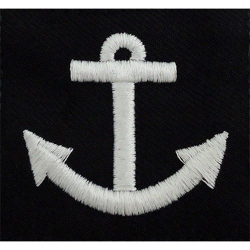 Navy Rating Badge: Seaman Apprentice - serge blue for dress uniforms - Hooyah Woodworks LLC