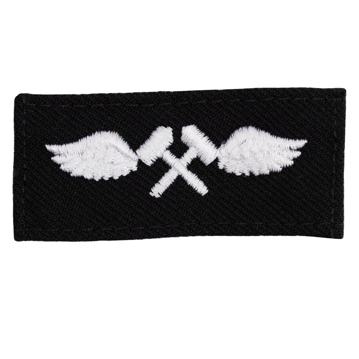 Navy Rating Badge: Striker Mark for AM Aviation Structural Mechanic - Serge for dress blue uniform - Hooyah Woodworks LLC