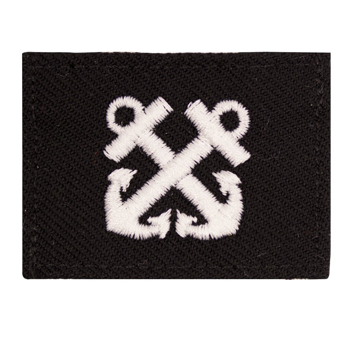 Navy Rating Badge: Striker Mark for BM Boatswains Mate - Serge for dress blue uniform - Hooyah Woodworks LLC