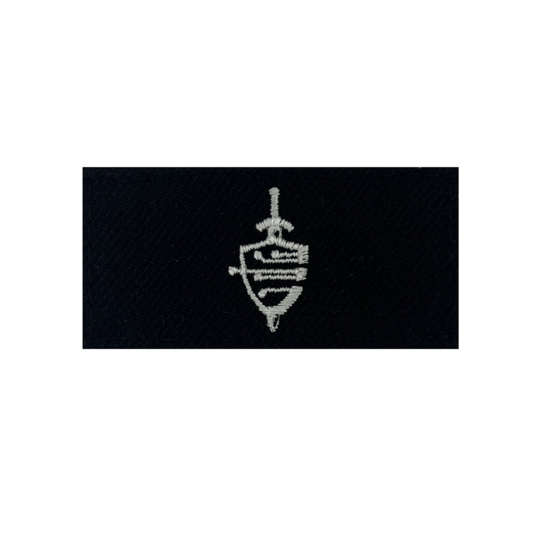 Navy Rating Badge: Striker Mark for CWT Cyber Warfare Technician - Serge for dress blue uniform - Hooyah Woodworks LLC