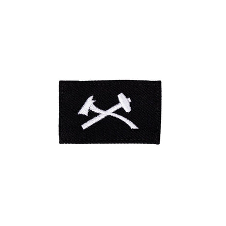 Navy Rating Badge: Striker Mark for DC Damage Controlman - Serge for dress blue uniform - Hooyah Woodworks LLC