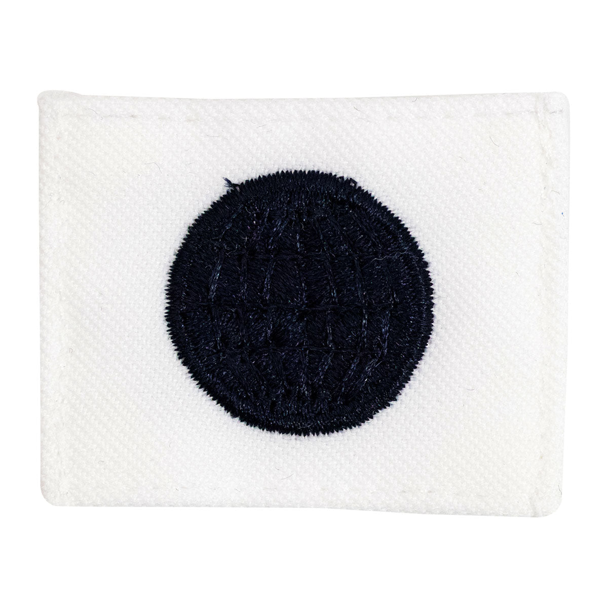 Navy Rating Badge: Striker Mark for EM Electricians Mate - white CNT for dress uniforms - Hooyah Woodworks LLC