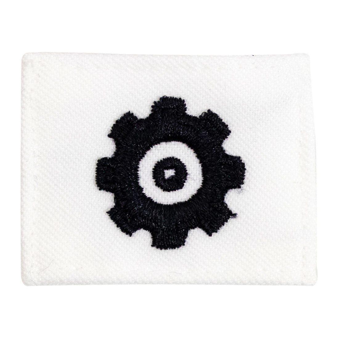Navy Rating Badge: Striker Mark for EN Engineman - white CNT for dress uniforms - Hooyah Woodworks LLC