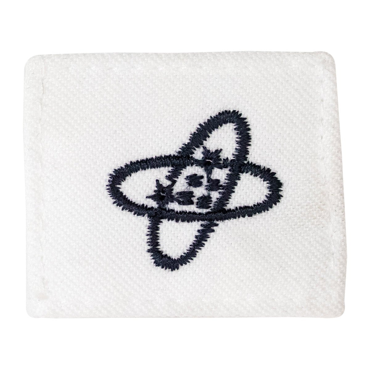 Navy Rating Badge: Striker Mark for ET Electronics Technician - white CNT for dress uniforms - Hooyah Woodworks LLC