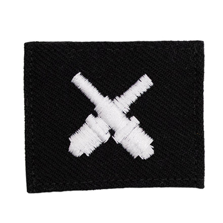 Navy Rating Badge: Striker Mark for GM Gunners Mate - Serge for dress blue uniform - Hooyah Woodworks LLC