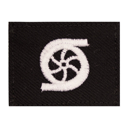 Navy Rating Badge: Striker Mark for GS Gas Turbine System Tech - Serge for dress blue uniform - Hooyah Woodworks LLC