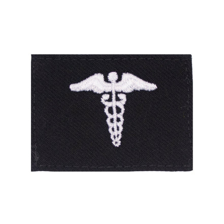 Navy Rating Badge: Striker Mark for HM Hospitalman - Serge for dress blue uniform - Hooyah Woodworks LLC