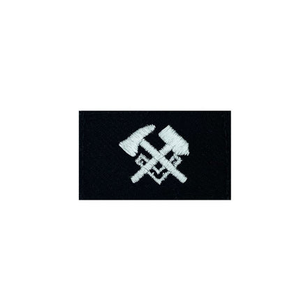 Navy Rating Badge: Striker Mark for HT Hull Maintenance Technician - Serge for dress blue uniform - Hooyah Woodworks LLC