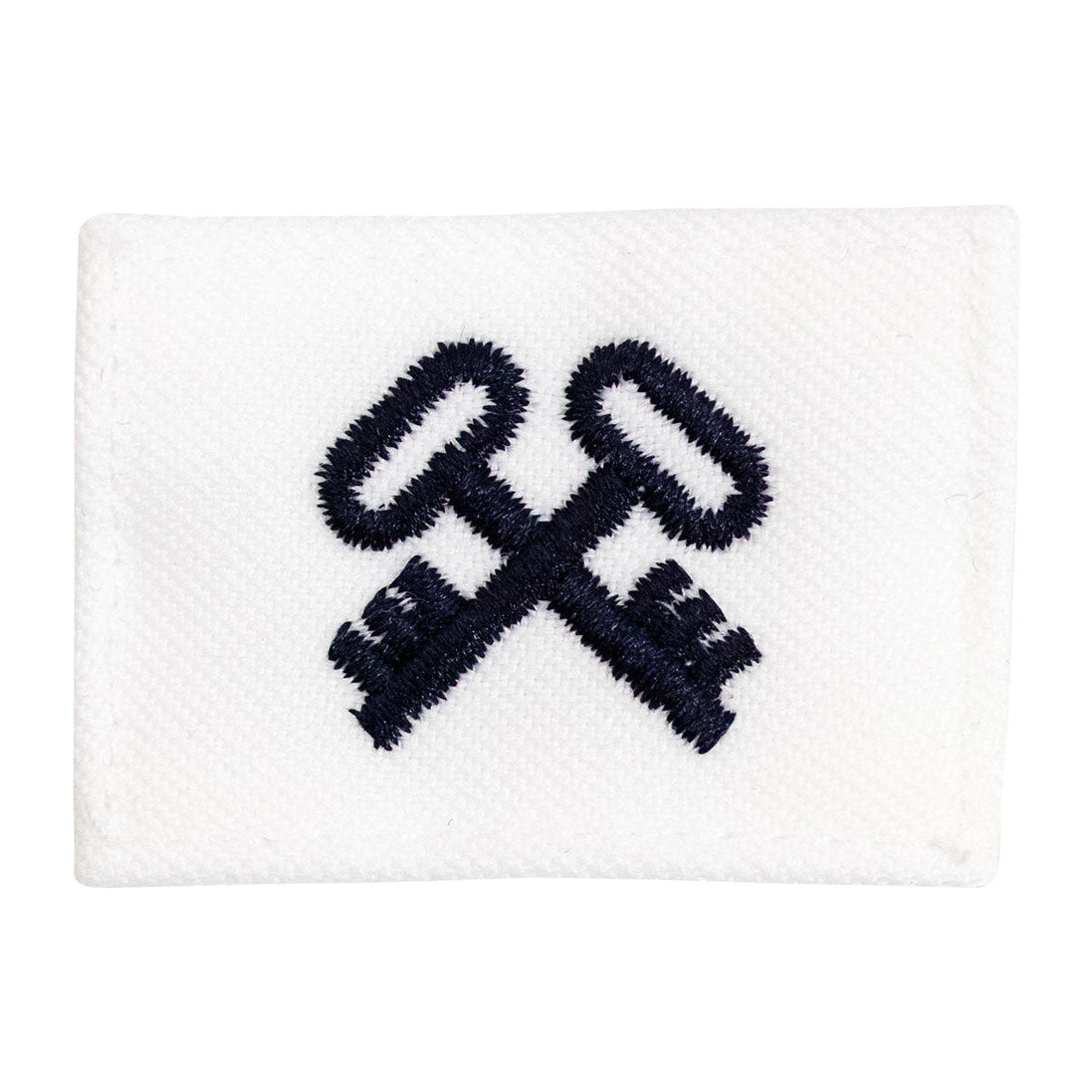 Navy Rating Badge: Striker Mark for LS Logistics- white CNT for dress uniforms - Hooyah Woodworks LLC