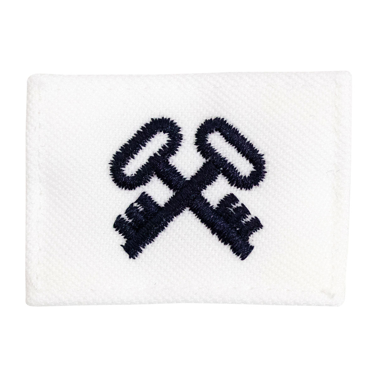 Navy Rating Badge: Striker Mark for LS Logistics- white CNT for dress uniforms - Hooyah Woodworks LLC
