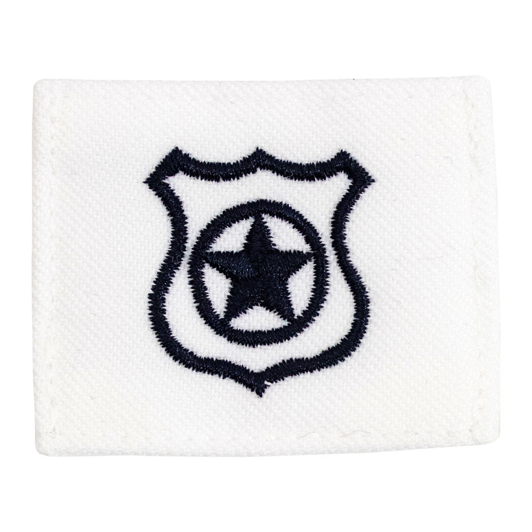 Navy Rating Badge: Striker Mark for MA Master at Arms - white CNT for dress uniforms - Hooyah Woodworks LLC