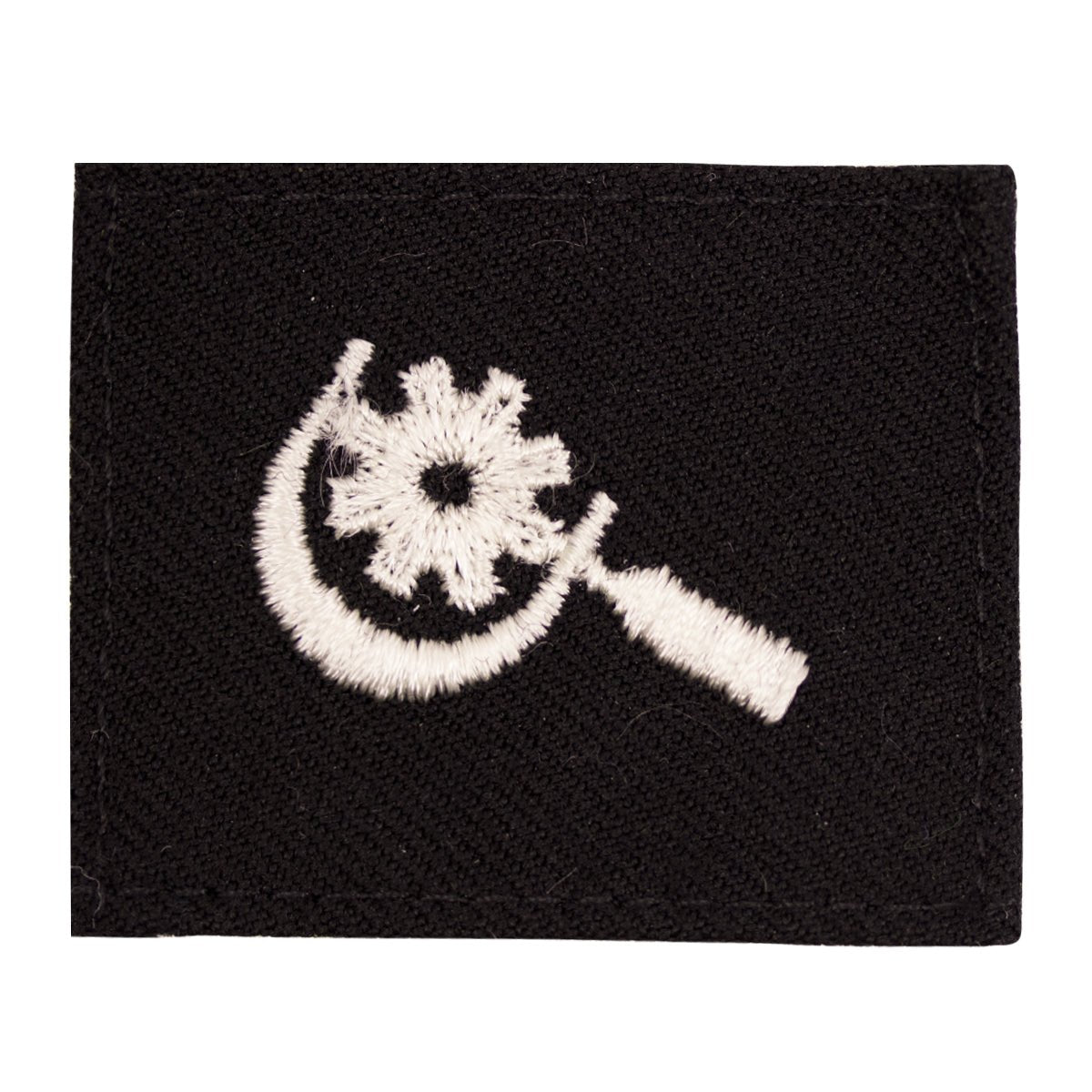 Navy Rating Badge: Striker Mark for MR Machinery Repairmen - Serge for dress blue uniform - Hooyah Woodworks LLC