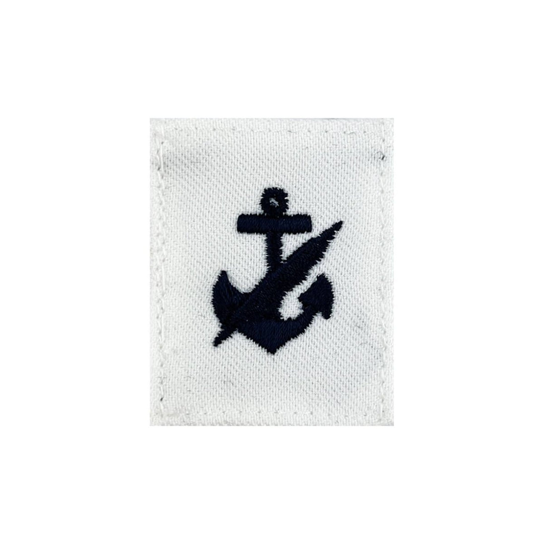 Navy Rating Badge: Striker Mark for NC Navy Counselor - white CNT for dress uniforms - Hooyah Woodworks LLC