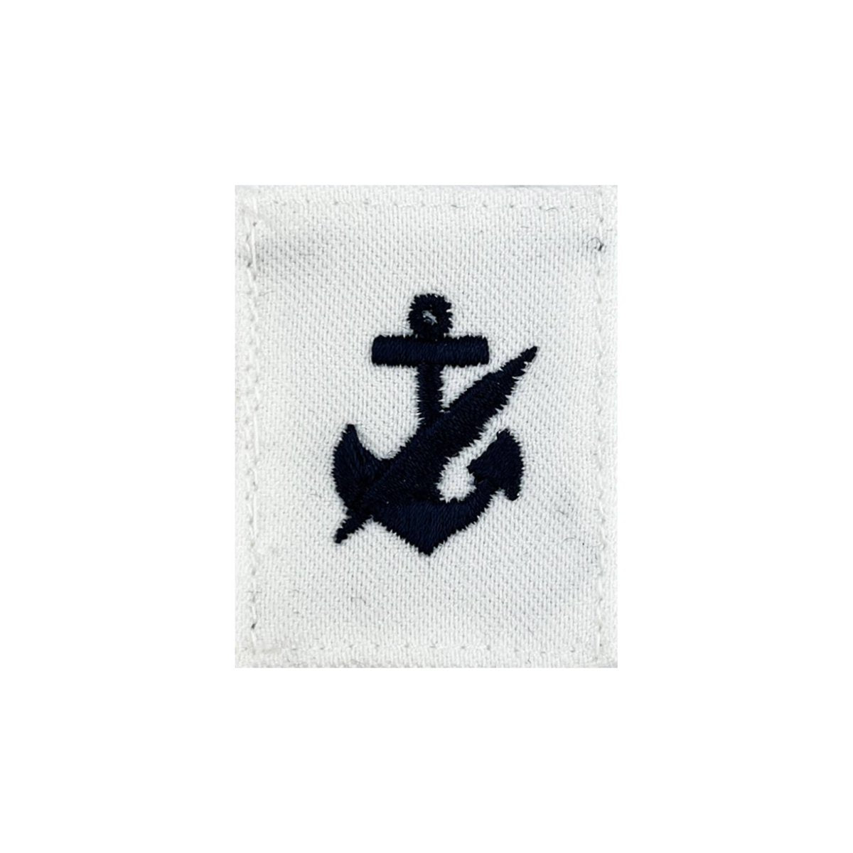 Navy Rating Badge: Striker Mark for NC Navy Counselor - white CNT for dress uniforms - Hooyah Woodworks LLC