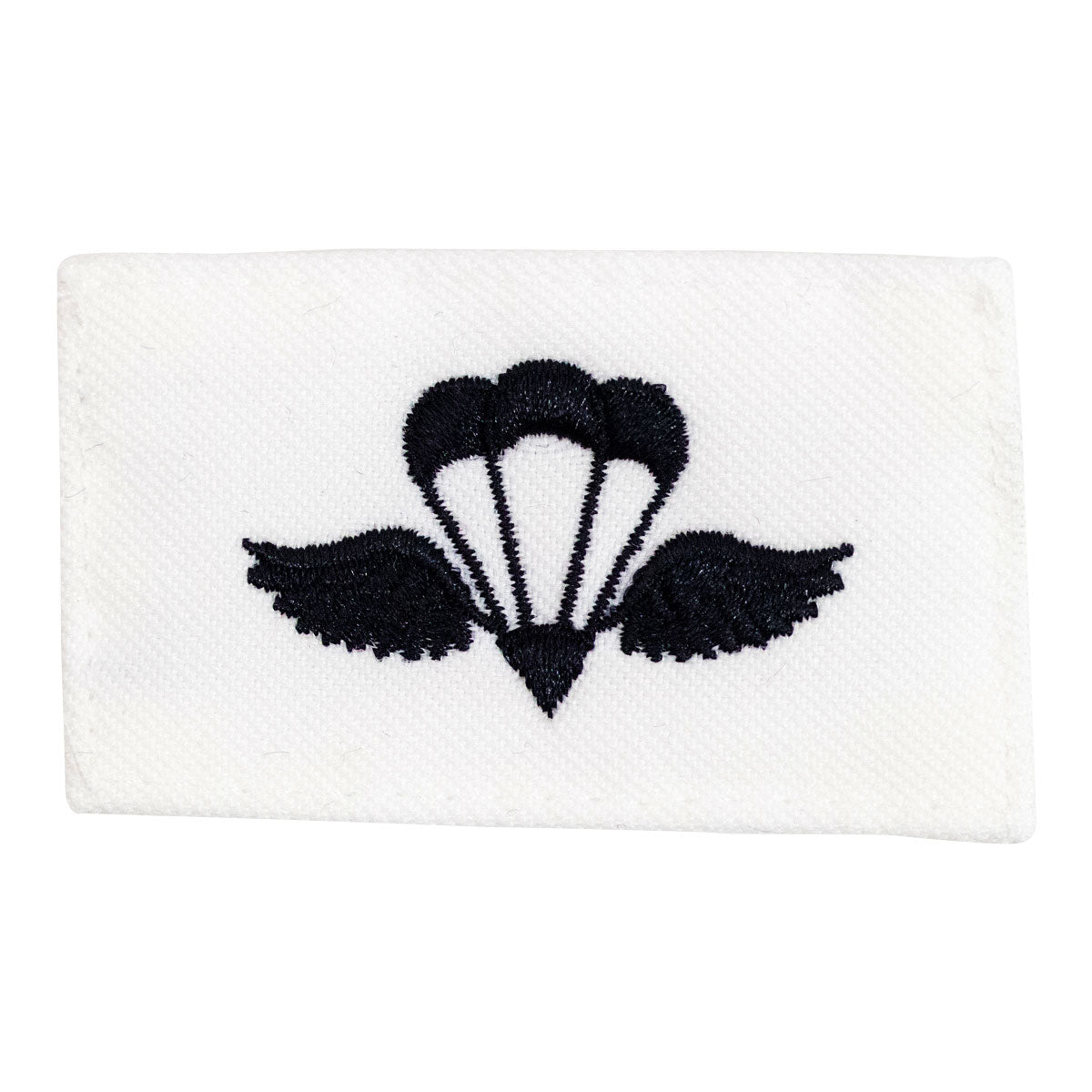 Navy Rating Badge: Striker Mark for PR Aircrew Survival Equipmentman - white CNT for dress uniforms - Hooyah Woodworks LLC