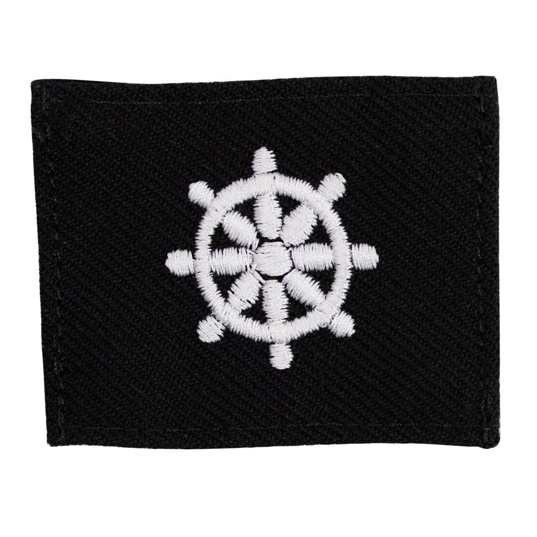 Navy Rating Badge: Striker Mark for QM Quartermaster - Serge for dress blue uniform - Hooyah Woodworks LLC
