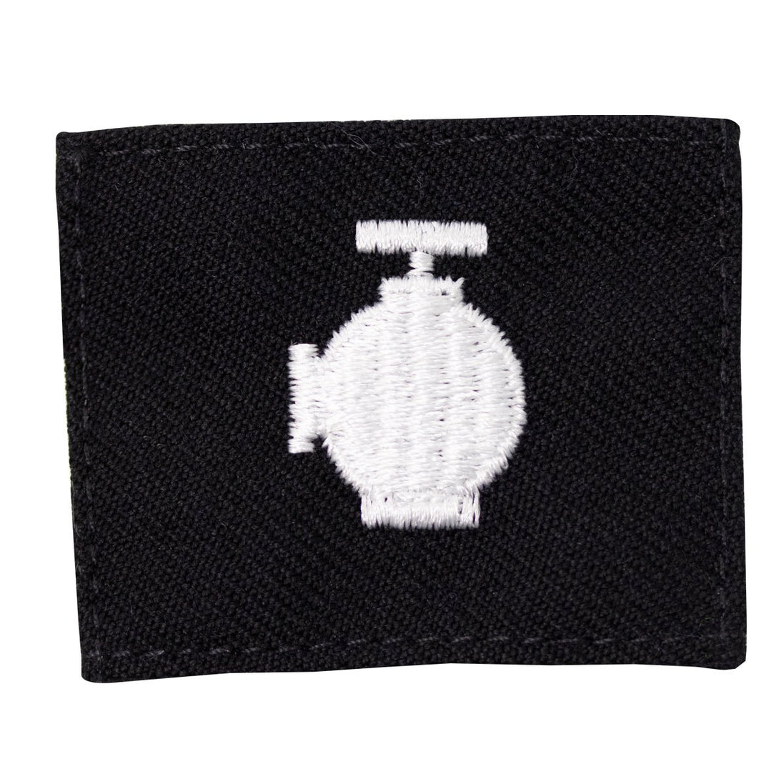Navy Rating Badge: Striker Mark for UT Utilityman - Serge for dress blue uniform - Hooyah Woodworks LLC