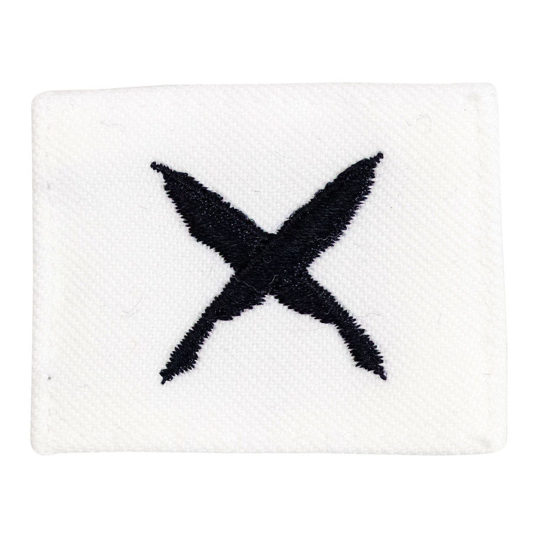 Navy Rating Badge: Striker Mark for YN Yeoman- white CNT for dress uniforms - Hooyah Woodworks LLC