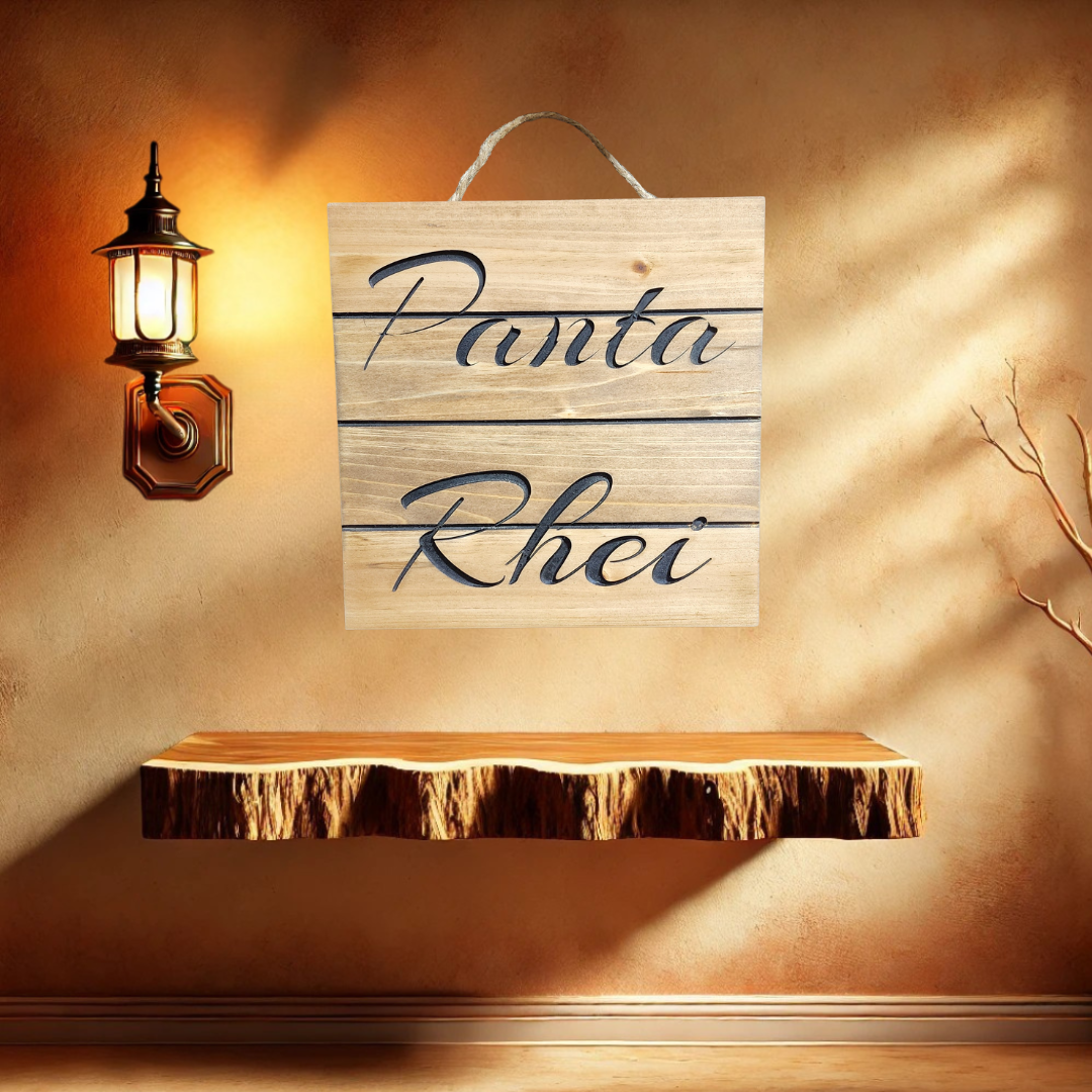 Custom engraved wooden sign