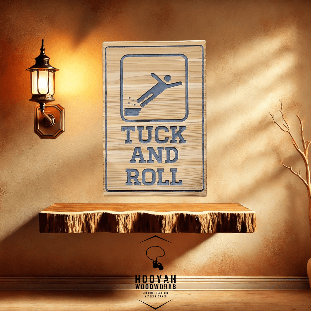 Personalized Cedar Outdoor Wood Sign - Hooyah Woodworks LLC