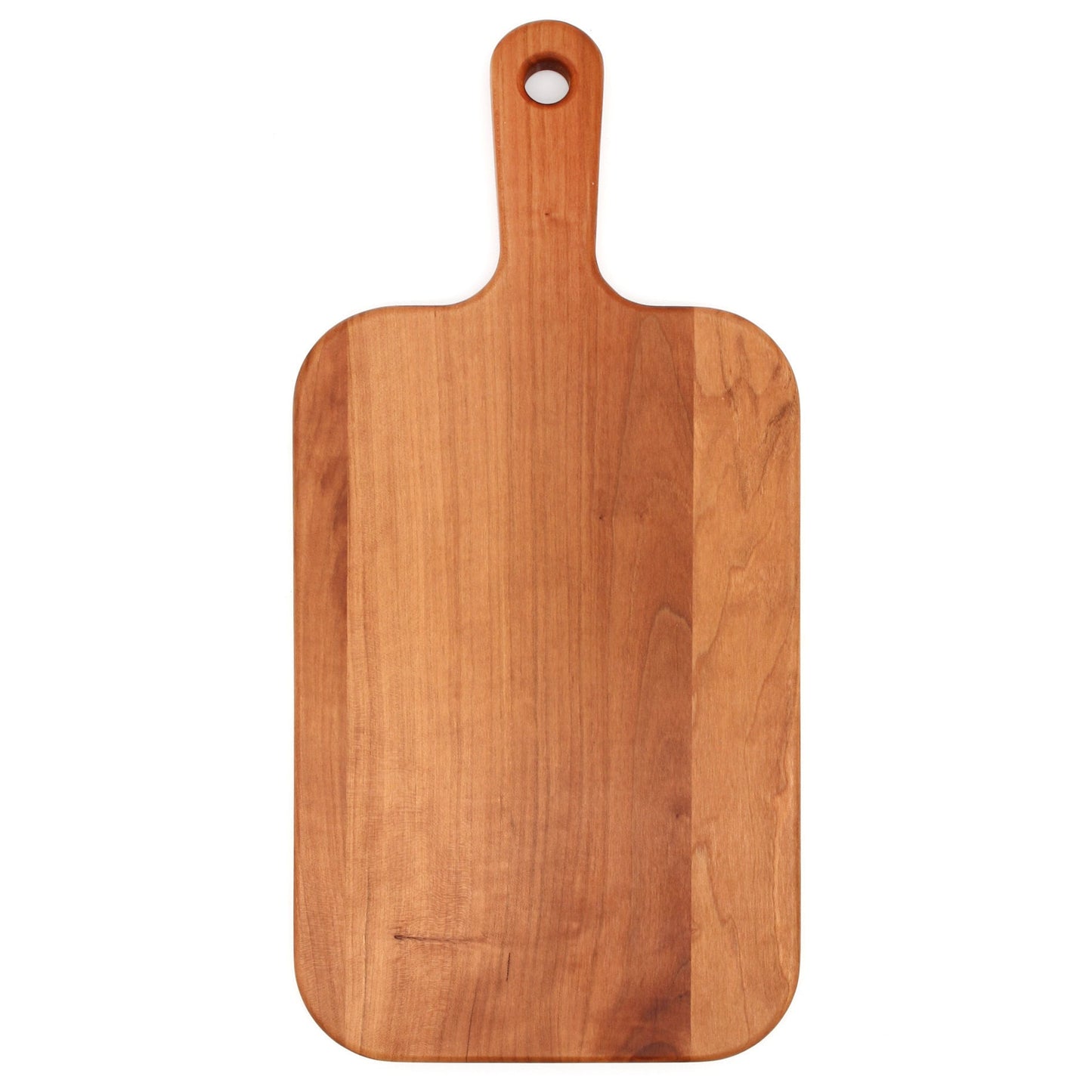 Personalized Last Name Letter Charcuterie Board, Monogram Cherry Wood Paddle Board, Mother’s Day Gift, Wedding Gift, Made in The USA - Hooyah Woodworks LLC