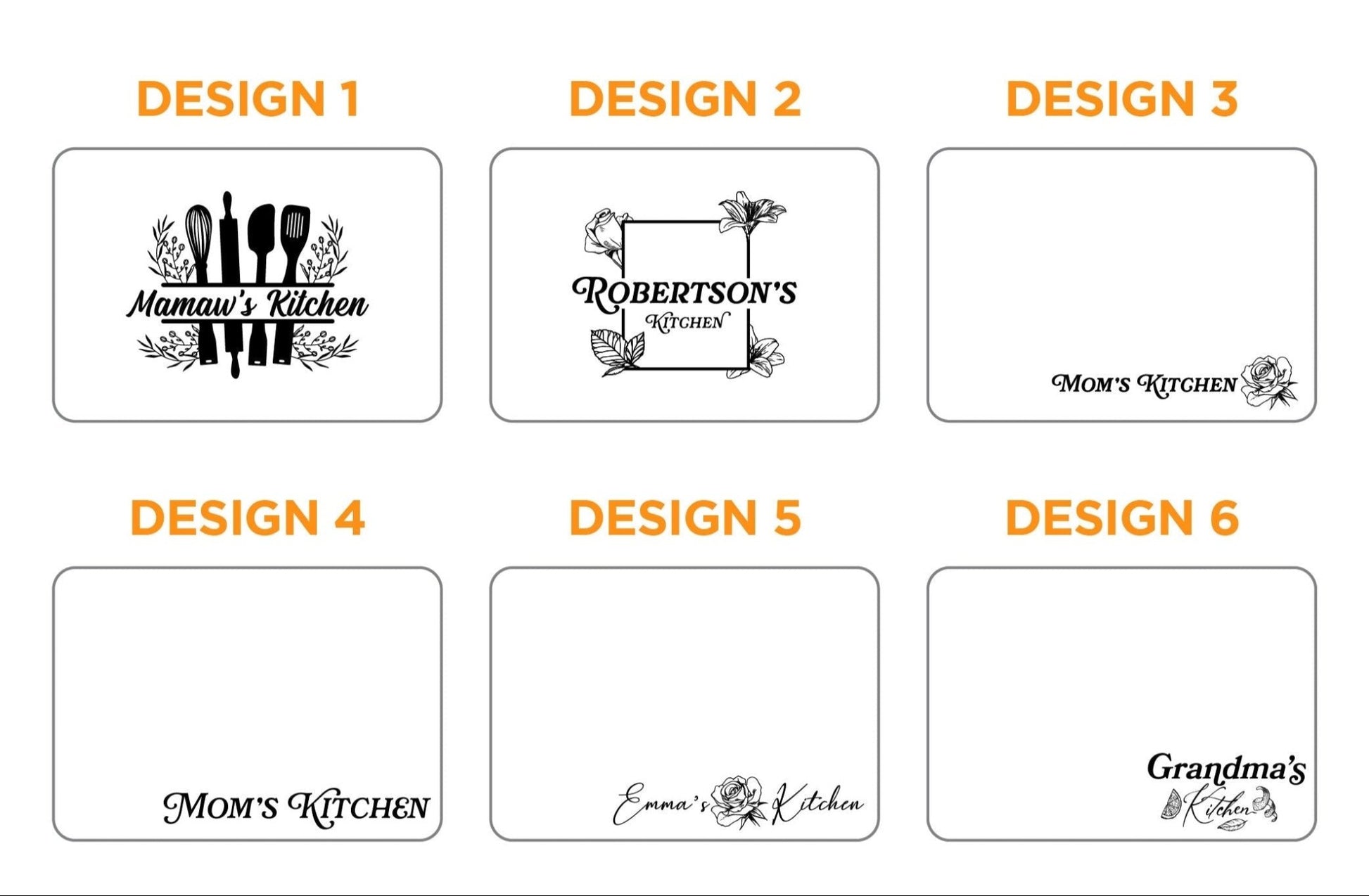 Personalized Mothers Day Cutting Board, Custom Gift for Wife, Monogrammed Gifts for her, Personalized Mother's Day Gift, USA Made - Hooyah Woodworks LLC