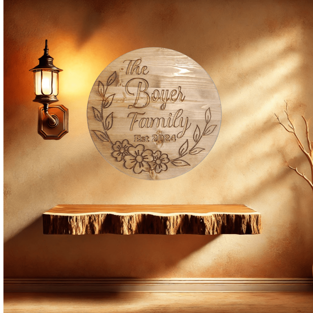 Personalized wedding or homebuyer gift - Hooyah Woodworks LLC