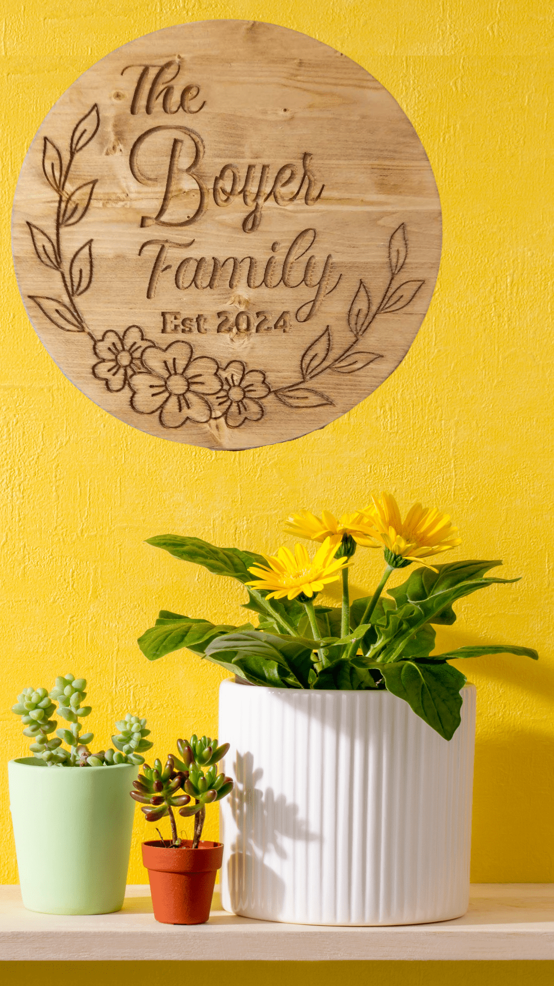 Personalized wedding or homebuyer gift - Hooyah Woodworks LLC