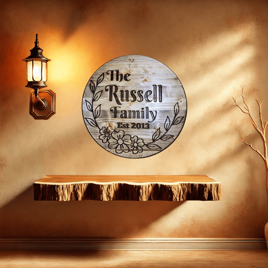 Personalized wedding or homebuyer gift - Hooyah Woodworks LLC