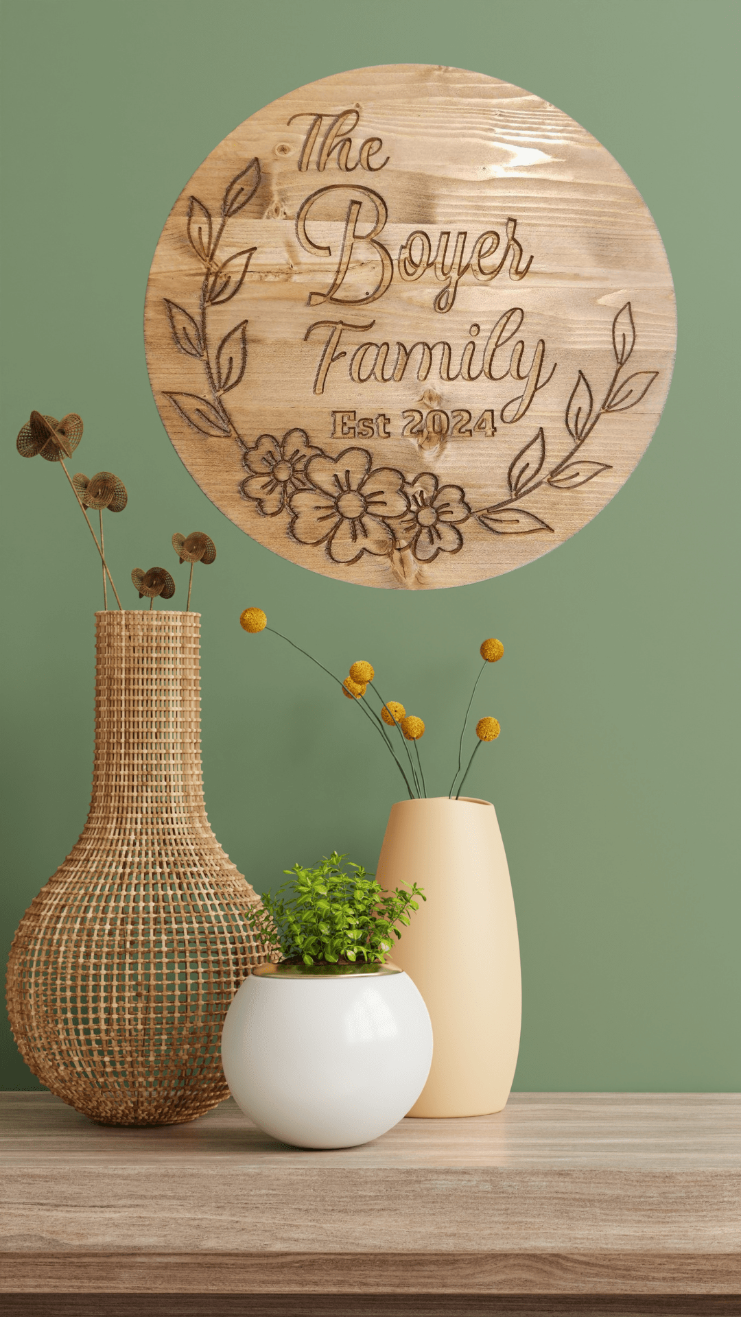 Personalized wedding or homebuyer gift - Hooyah Woodworks LLC