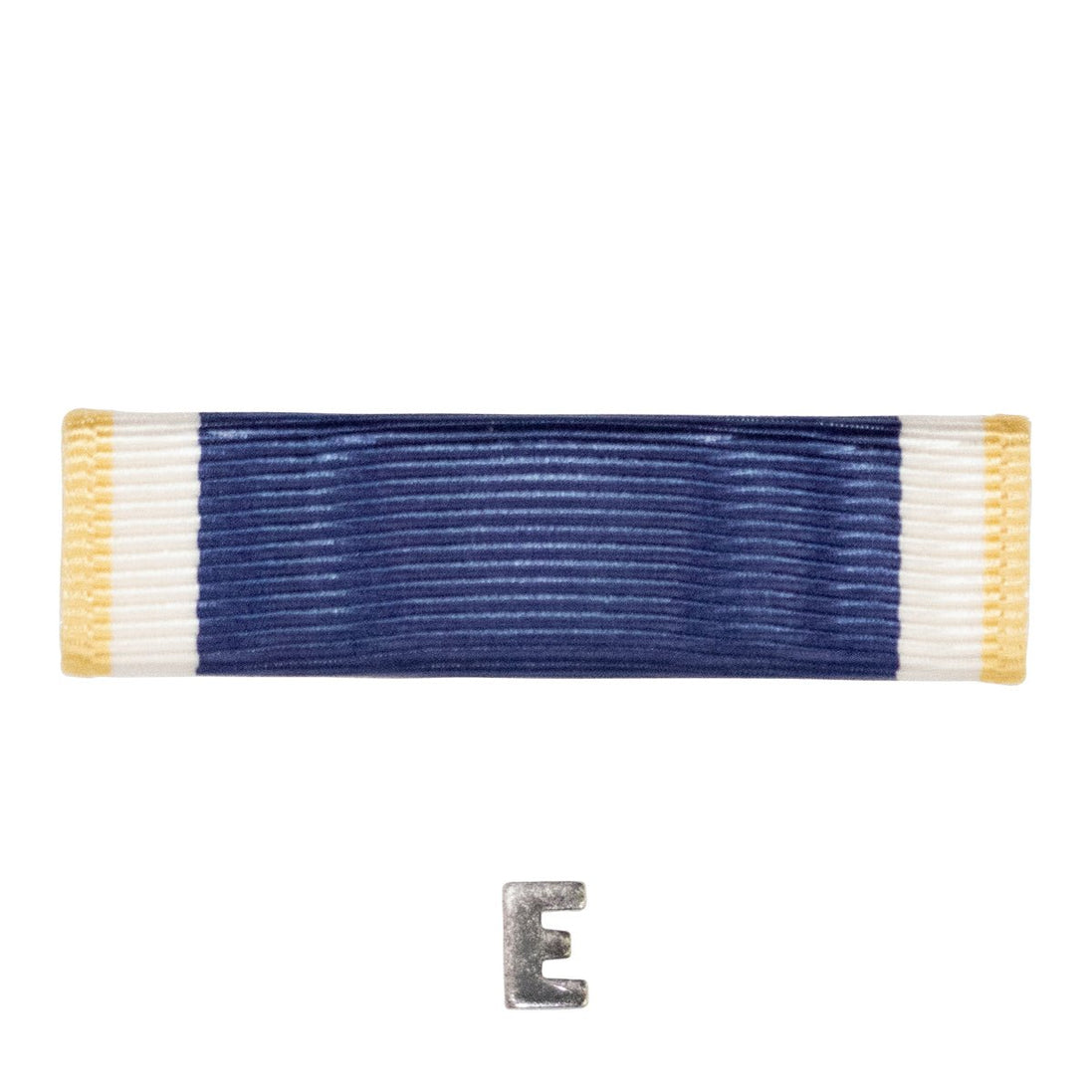 Ribbon Unit: Navy E for Efficiency with letter E for Efficiency - Hooyah Woodworks LLC