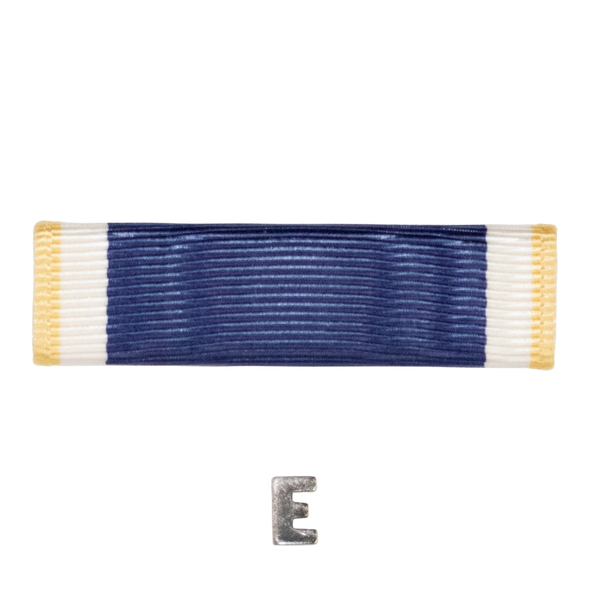 Ribbon Unit: Navy E for Efficiency with letter E for Efficiency - Hooyah Woodworks LLC