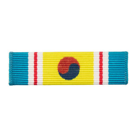 Ribbon Unit: Republic of Korea War Service with Device - Hooyah Woodworks LLC