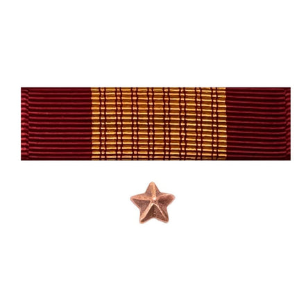 Ribbon Unit: Vietnam Armed Forces Gallantry Cross with bronze star - Hooyah Woodworks LLC