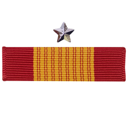 Ribbon Unit: Vietnam Armed Forces Gallantry Cross with silver star - Hooyah Woodworks LLC