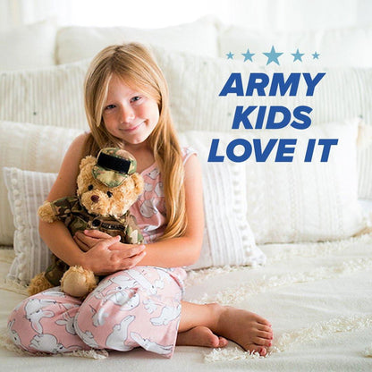 Sgt. Sleeptight - Army Teddy Bear - Hooyah Woodworks LLC