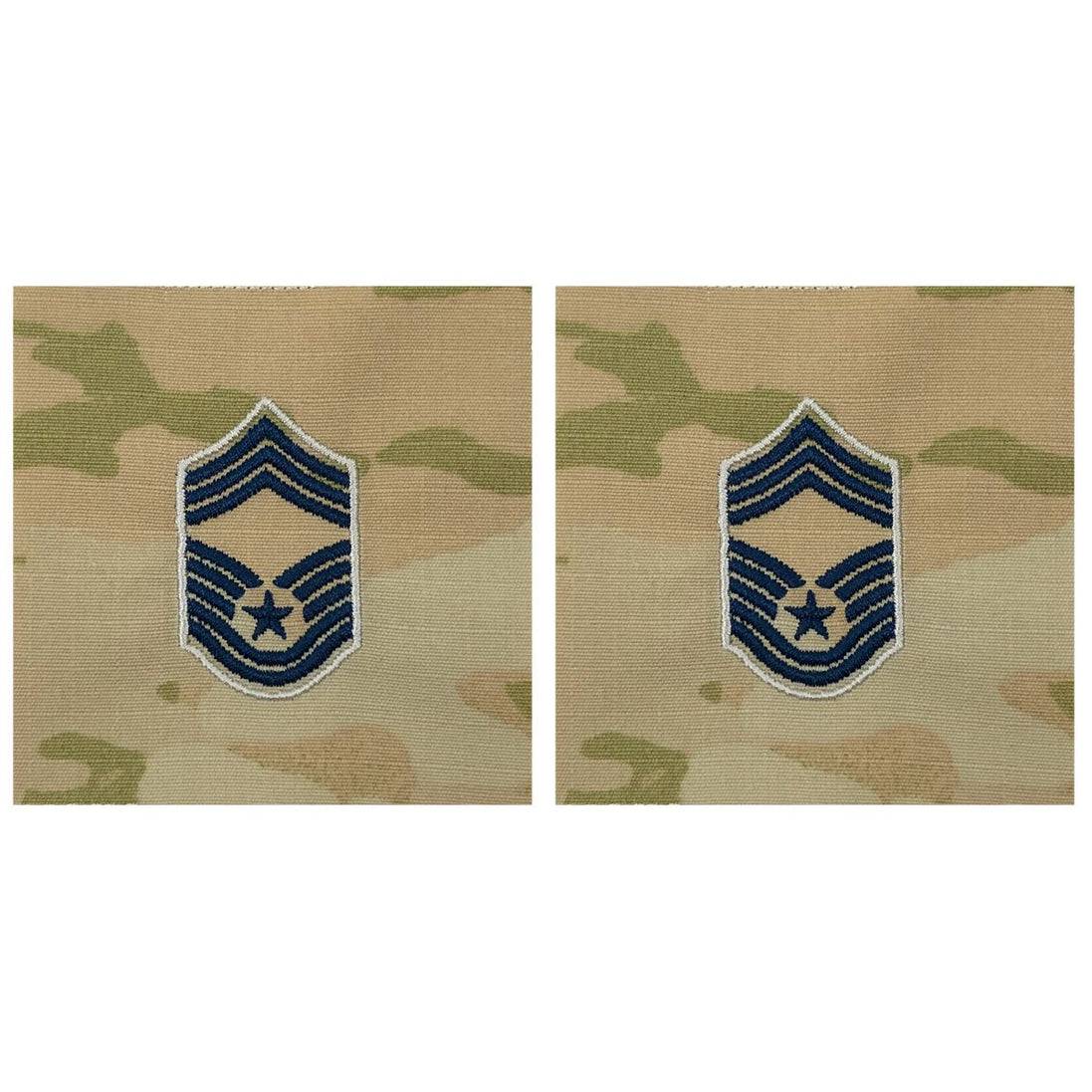 Space Force Embroidered Rank: Chief Master Sergeant - OCP sew on - Hooyah Woodworks LLC