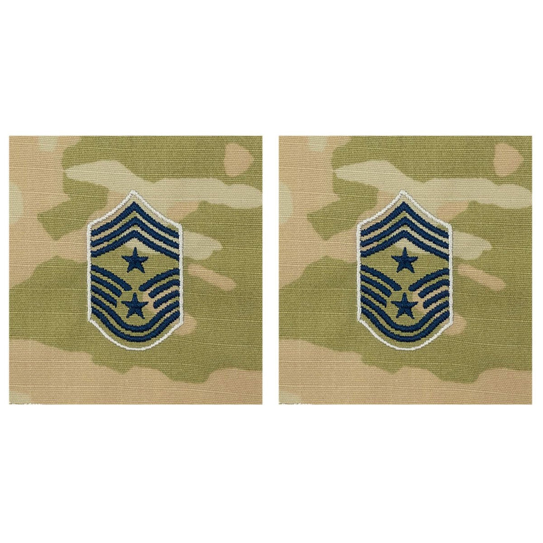 Space Force Embroidered Rank: Command Chief Master Sergeant - OCP sew on - Hooyah Woodworks LLC