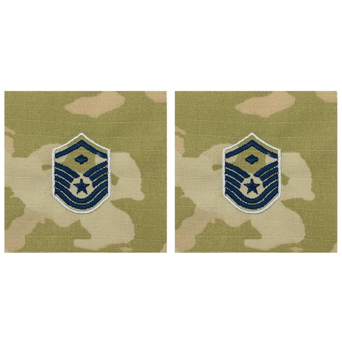 Space Force Embroidered Rank: Master Sergeant with Diamond - OCP sew on - Hooyah Woodworks LLC