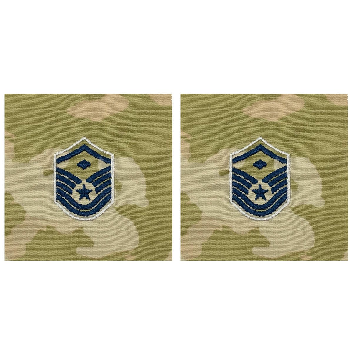 Space Force Embroidered Rank: Master Sergeant with Diamond - OCP sew on - Hooyah Woodworks LLC